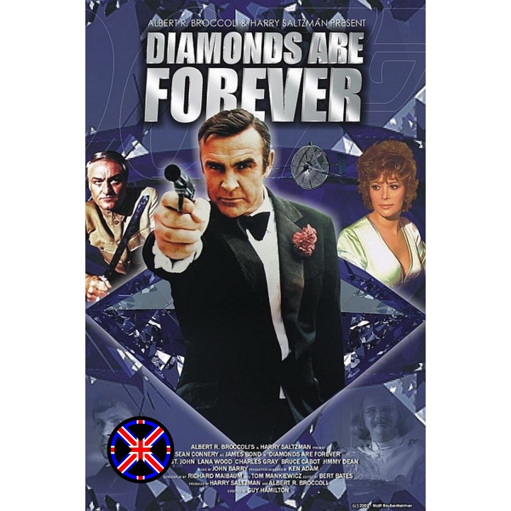 ดีวีดี Movie เพชรพยัคฆราช 007 (Diamonds Are Forever) 1971 - [James Bond 007]