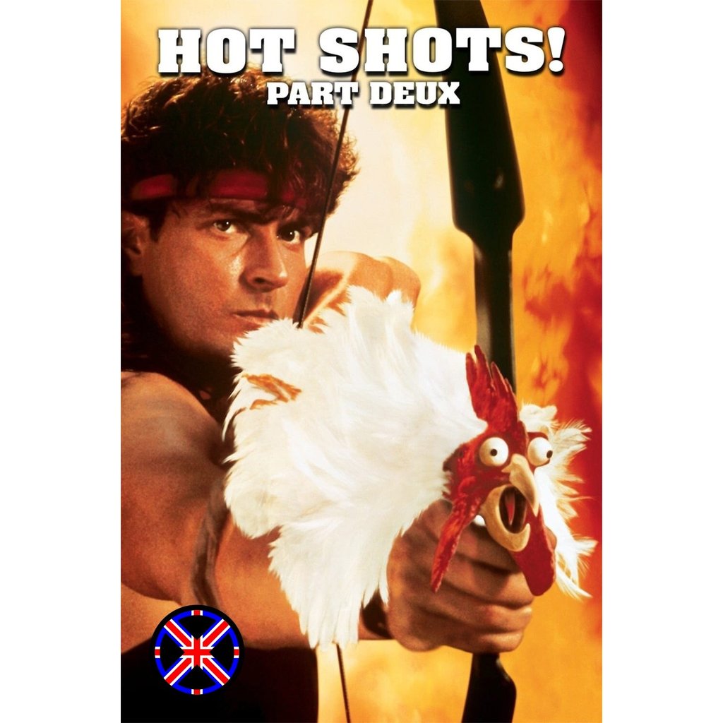 ดีวีดี Movie พูดไทย เสืออากาศจิตป่วน 2 Hot Shots! Part Deux (1993)