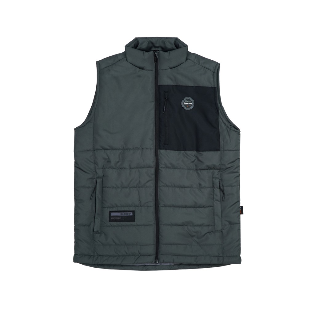 Bloods Series Jacket Vest Pavard 02 สีเทาเข้ม