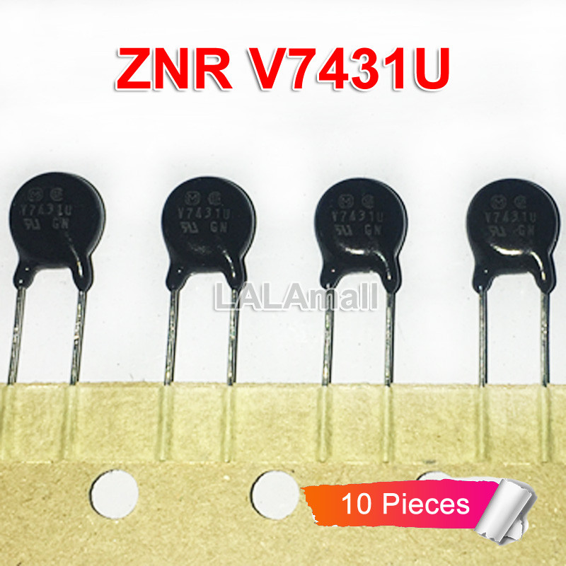 10pcs Vartor ZNR V7431U 7K431U ZNRV7431U ERZV07D431 7D431K 07D431 470V 10 มม.ใหม่เดิม