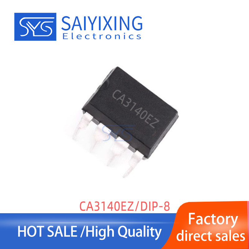 10PCS CA3140EZ CA3140 In-Line DIP8 Operation Amplifier IC