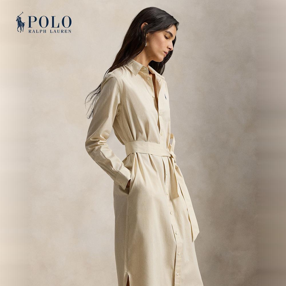 Polo Ralph Lauren ชุดเดรสผู้หญิง รุ่น WMPODRSNFA21038 สีเบจ