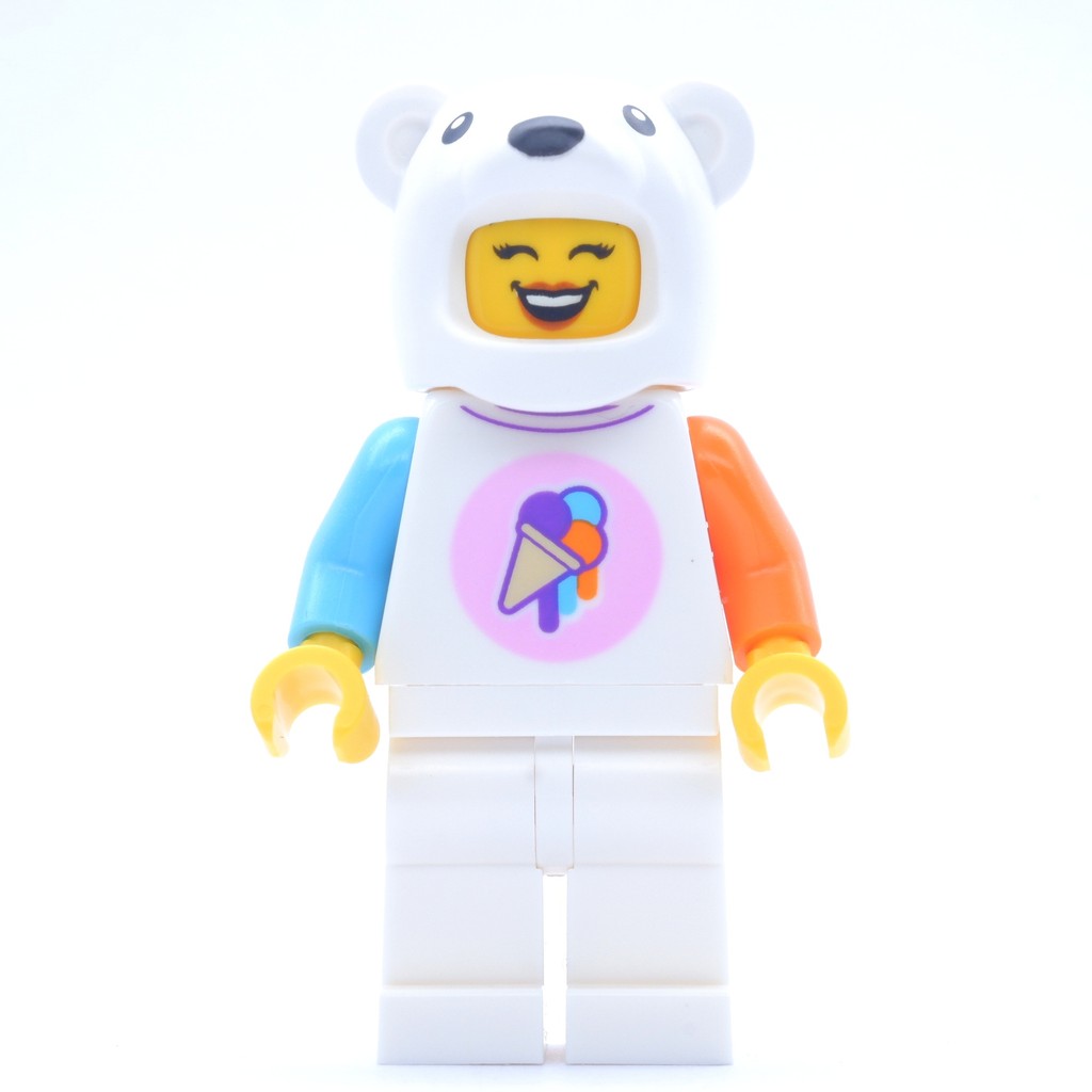 Ploybrick |instock| Polar Bear Suit Girl จากชุด 60363 | TOWN & CITY Authentic 100%