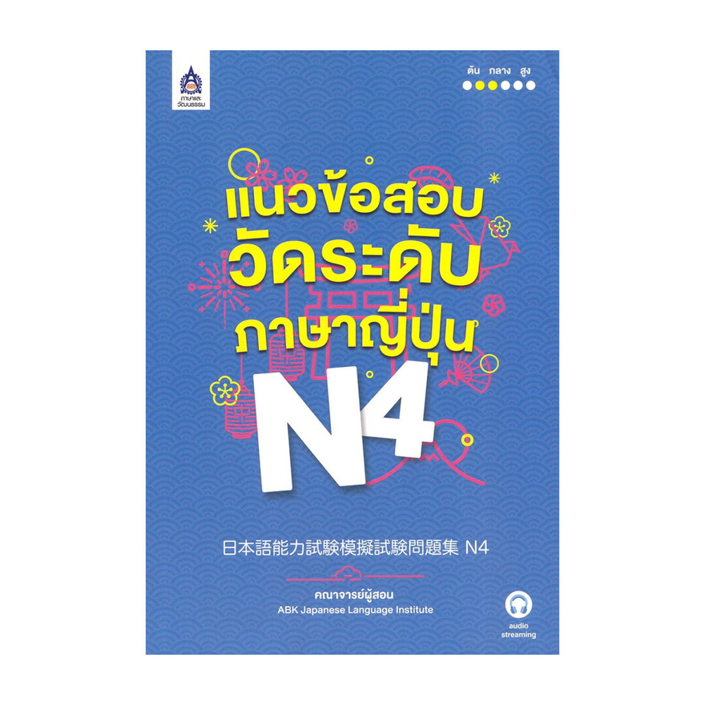 หนังสือ แนวข้อสอบวัดระดับภาษาญี่ปุ่น N4  #พร้อมส่ง #มุมนักอ่าน