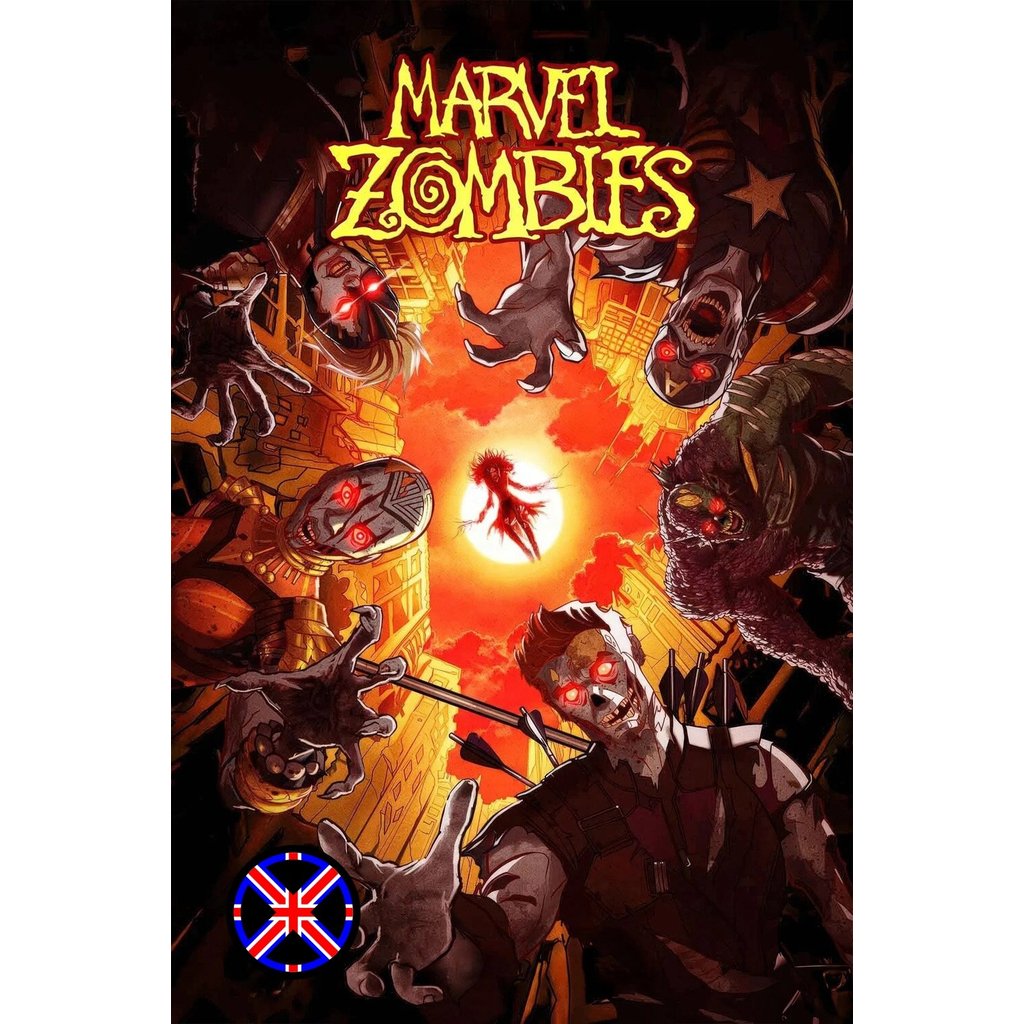 ดีวีดี Cartoon Marvel Zombies (2025) 4 ตอน