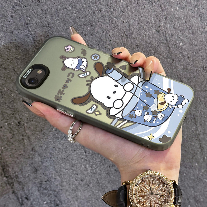 เคสสำหรับ iPhone 6 Plus 6s Plus 7 Plus 8 Plus SE 2020 X Xr Xs Max เคสโทรศัพท์สุนัขป้องกันการตกกันกระแทก