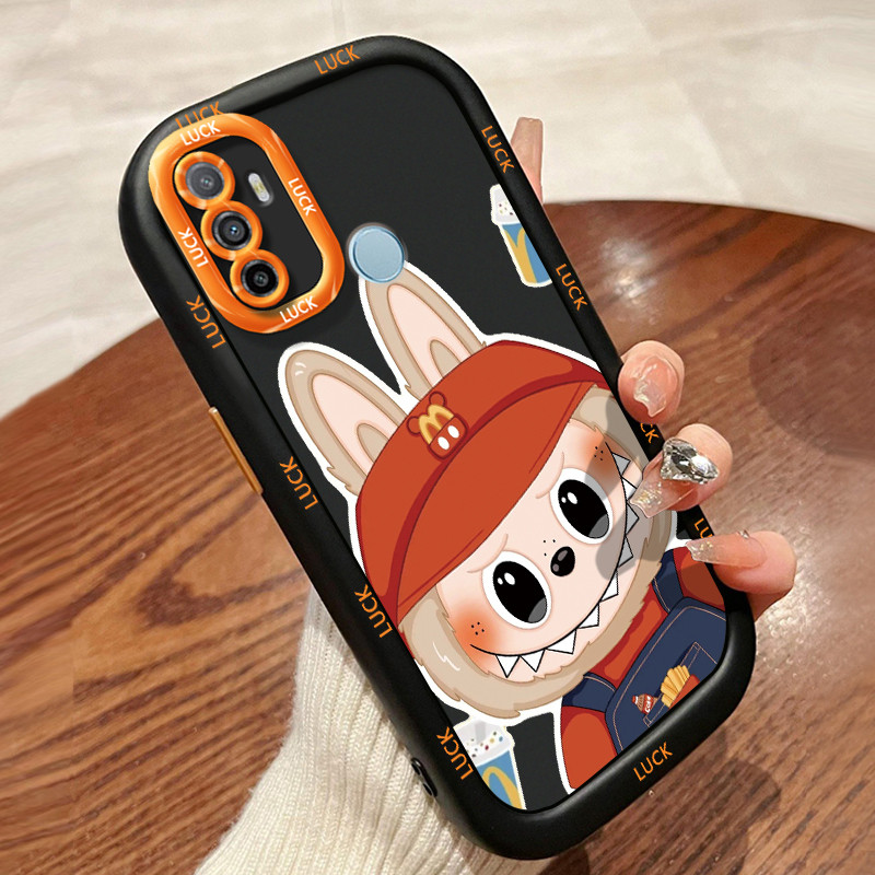 เคสสำหรับ OPPO A53 2020 A33 2020 A53s A32 A11s เคสโทรศัพท์สัตว์ประหลาดน่ารักซิลิโคนกันกระแทก