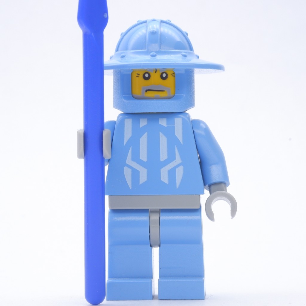 Ploybrick |instock| Blue Knight Jayko with blue spear | Castle & Kingdom Authentic 100%