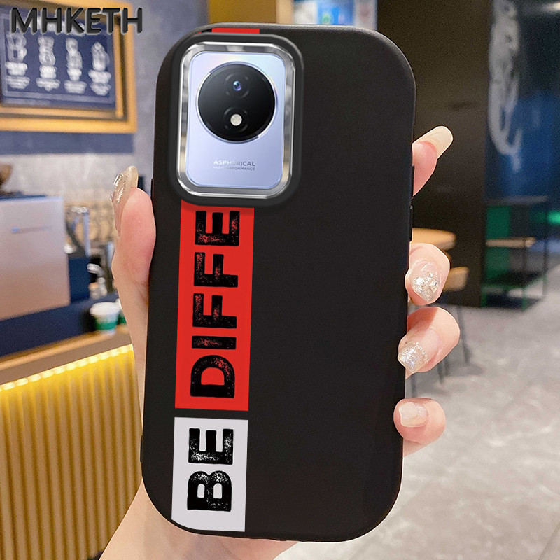 MHKETH เคสสำหรับ VIVO Y02 Y02A Y02T Y02s Y11 2023 เคสโทรศัพท์ซิลิโคนกันกระแทกออกแบบเฉพาะและทันสมัย
