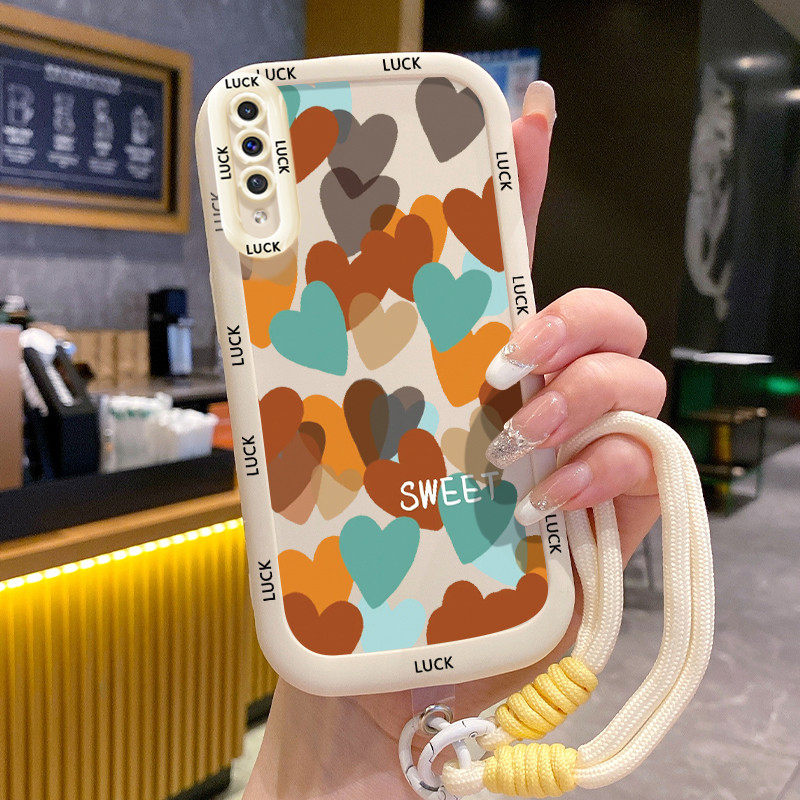 เคส Samsung A50 A50s A30s เคส Small Love พร้อมเชือกเส้นเล็ก