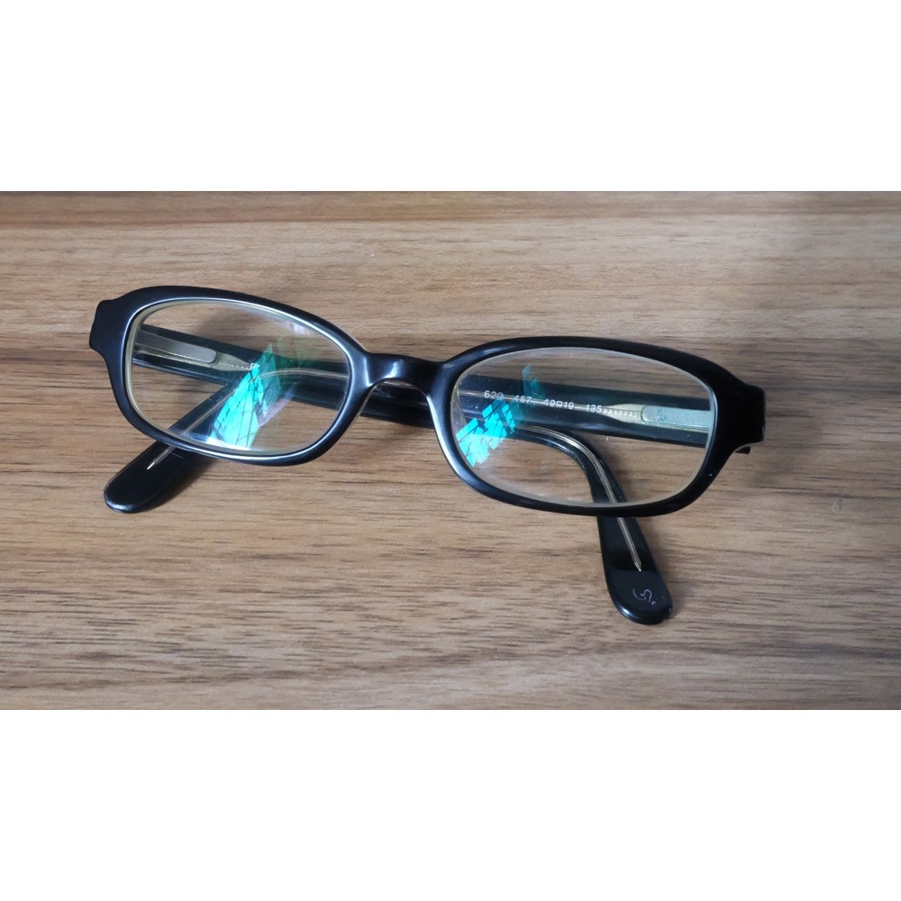 แว่น EA 620 457 Glasses Made in Italy Size 49/19 135mm สีดำ