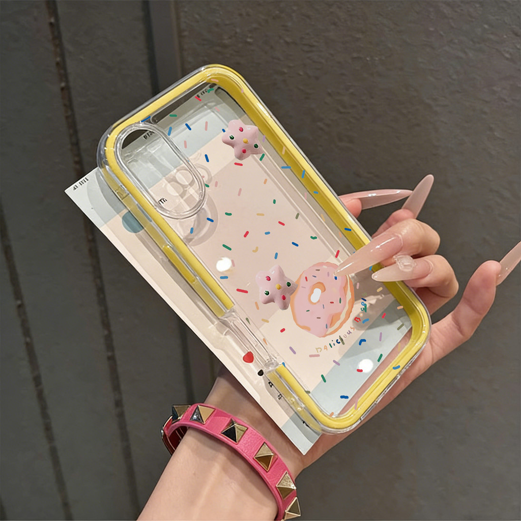 ขนมเค้กปลอกป้องกันคู่ Hp Redmi 15 15C หมายเหตุ 15 14 Pro Plus 5G A5 9S 9T 13X 9C 10S 10C 13 Pro Plus