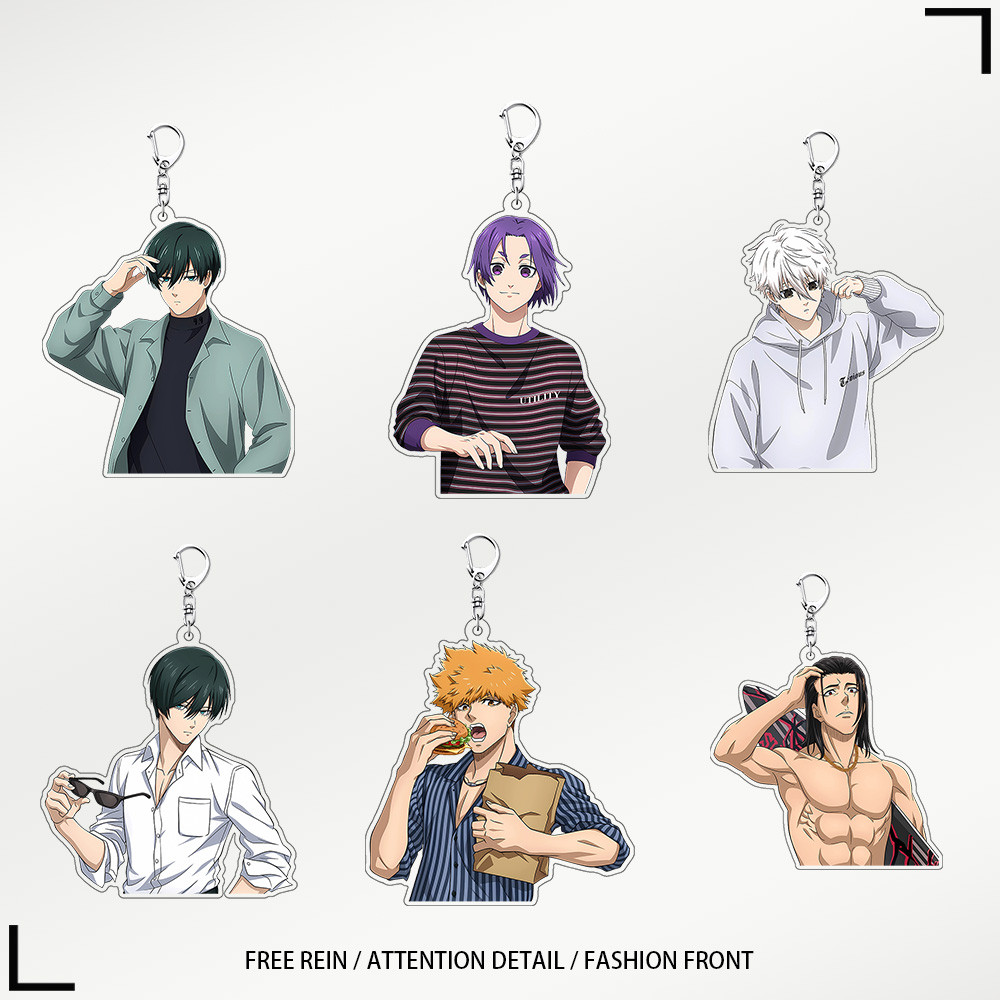 ของสะสม Blue Lock Keychain อะคริลิก เคลือบเงาวับ งานเนี๊ยบ สายสะสมห้ามพลาด
