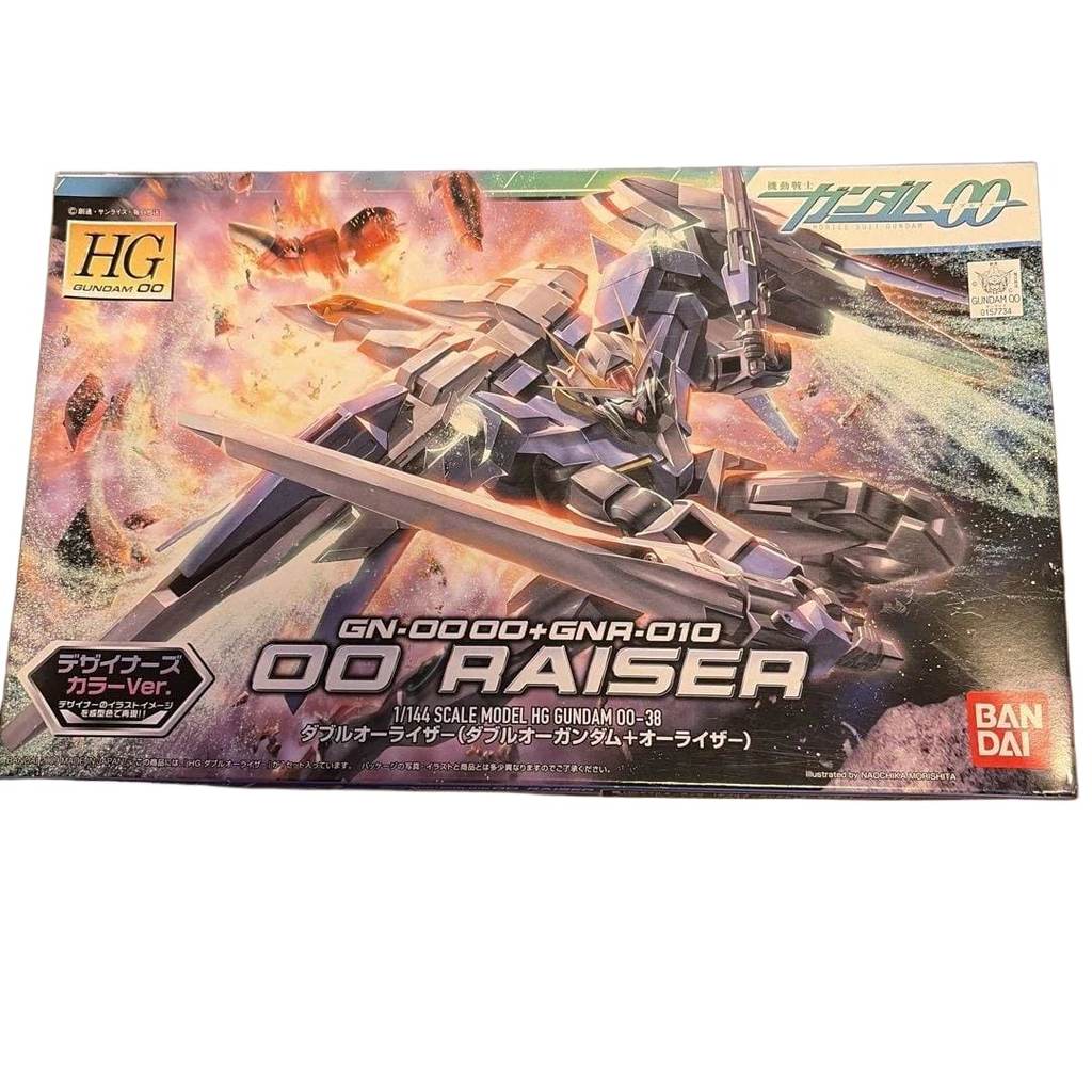 【Direct from Japan】HG GN-0000+GNR-010 OO RAISER Double O Raiser【Japan Exclusive】