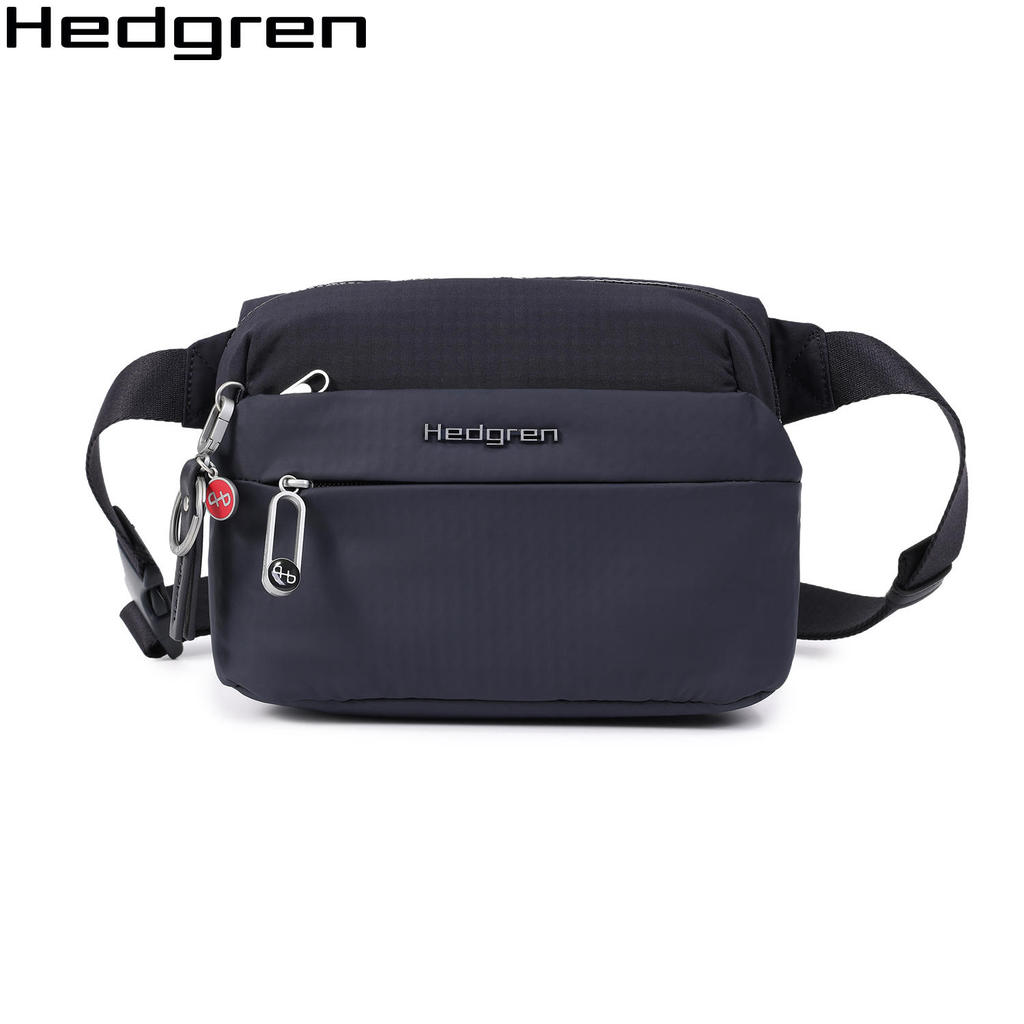 Hedgren Hogo กระเป๋าคาดเอว + RFID Vulcan Blue