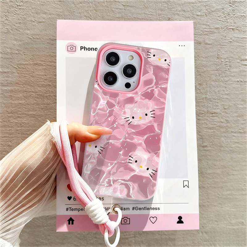 น่ารัก Kitty Ripple 2-In-1 สําหรับ Xiaomi A7 Pro 15T Pro C65 C75 F7 Poco M7 Plus C85 C71 Gd2H1 ล่าสุ