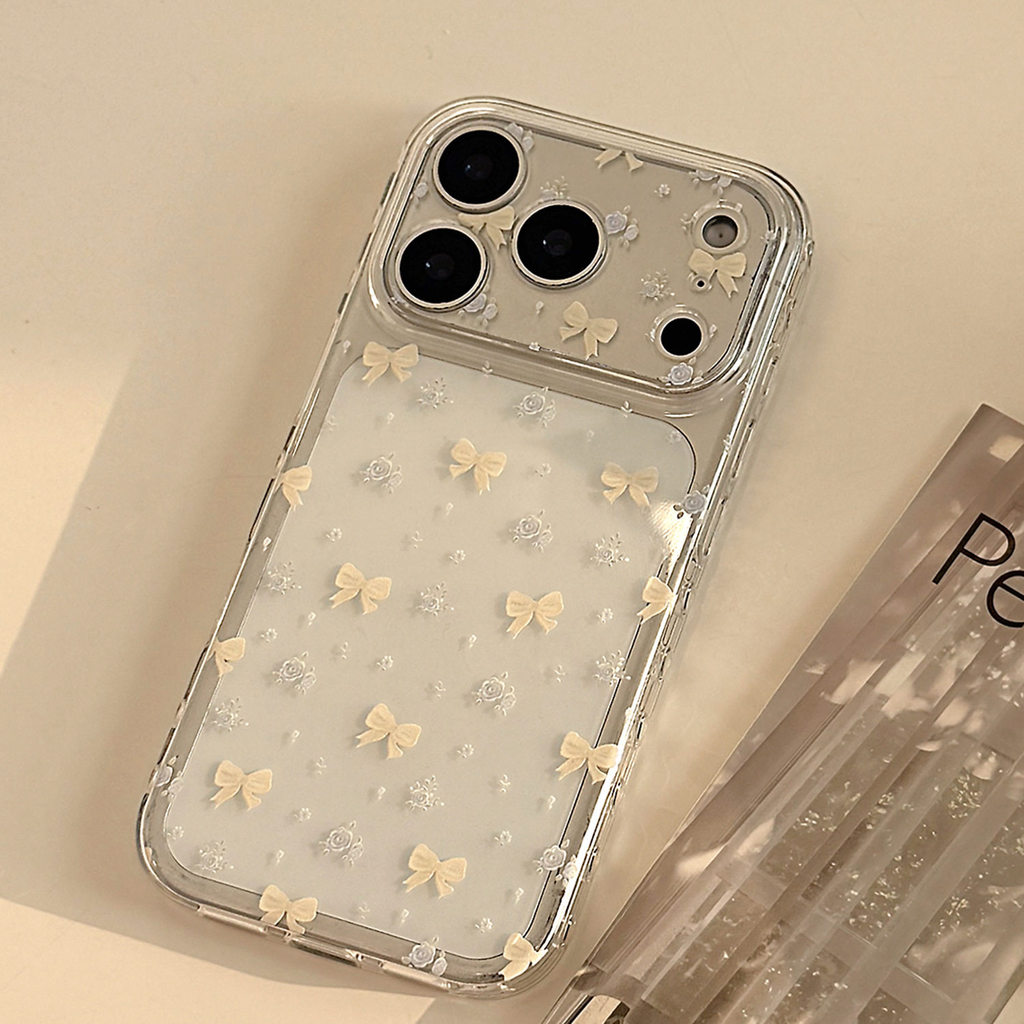 Aesthetic Girl Bow Flower Small Case Hp Oppo A6 Pro A6X Reno 15F 15 A3 A3X A98 4G 14 Pro 12 13 5G A5