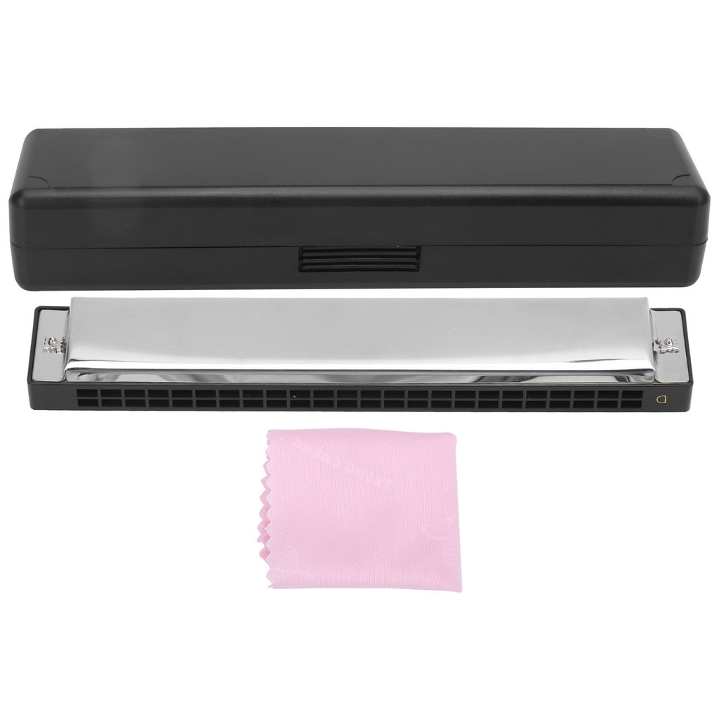 Torachel1-PH Harmonica D Key 24 หลุมเล่นปากออร์แกน Win