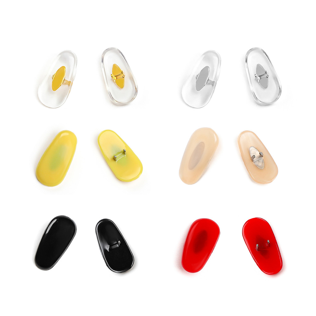 NON Slip แผ่นรองจมูกสําหรับ RB3875 RB3547N RB3770 RB3763M เบาะจมูกยางกรอบ - ตัวเลือกหลายสี