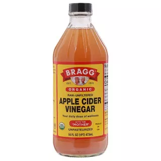 BRAGG แบรคน้ำส้มสายชูหมักจากแอปเปิ้ล 473มล. [0074305001161]