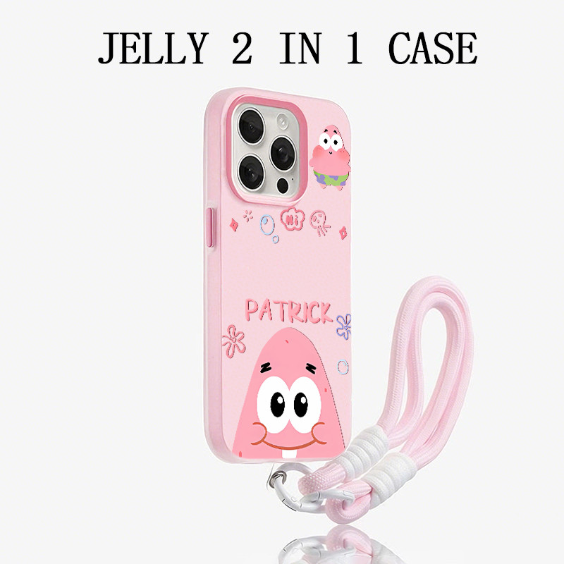 Jelly Color 2 In 1 Premiumpatrick Star Case Vivo Y05 V70 Fe Y400 V60 Lite Y21D Iqoo Z10 Lite Z10R 5G