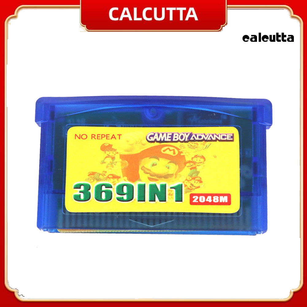 [cal]369 in 1 US Version Game Cartridge Gaming Card สําหรับ GameBoy Advance