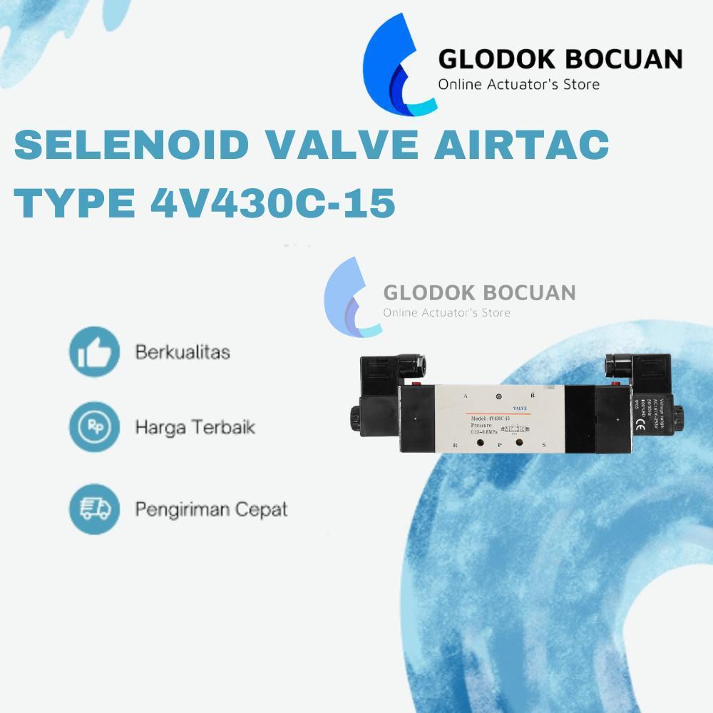 4V430C-15 โซลินอยด์วาล์ว / วาล์วโซลินอยด์ AIRTAC 4V430C-15