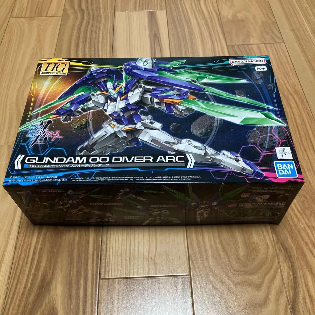 【Direct from Japan】HG Gundam 00 Diver Arc Bandai Build Metaverse【Japan Exclusive】