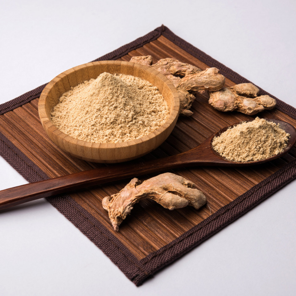 ขิง Ginger Powder สมุนไพรแท้ ไม่ผสม แบบผง 50 กรัม