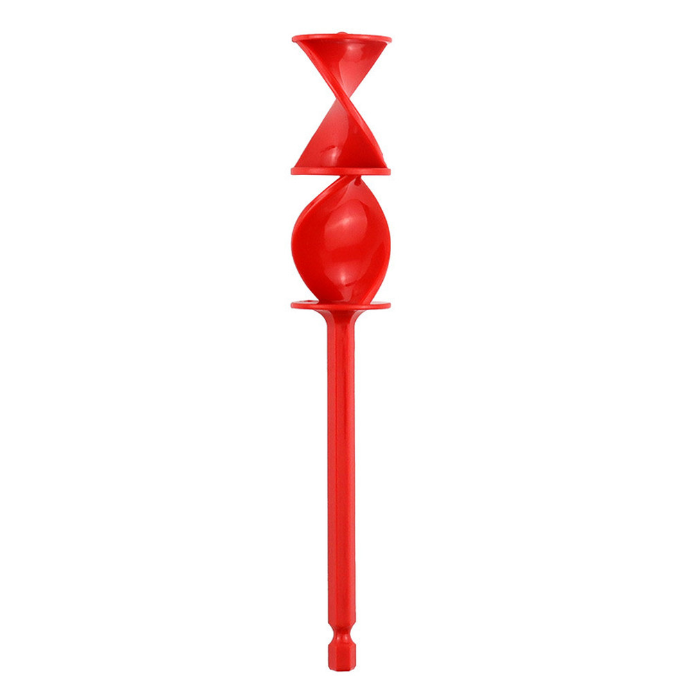 [TWINKLEF] 165mmEpoxy Mixer Color Stirrer Resin Mixer Epoxy Resin Mixer 1/4in Hex for Drill