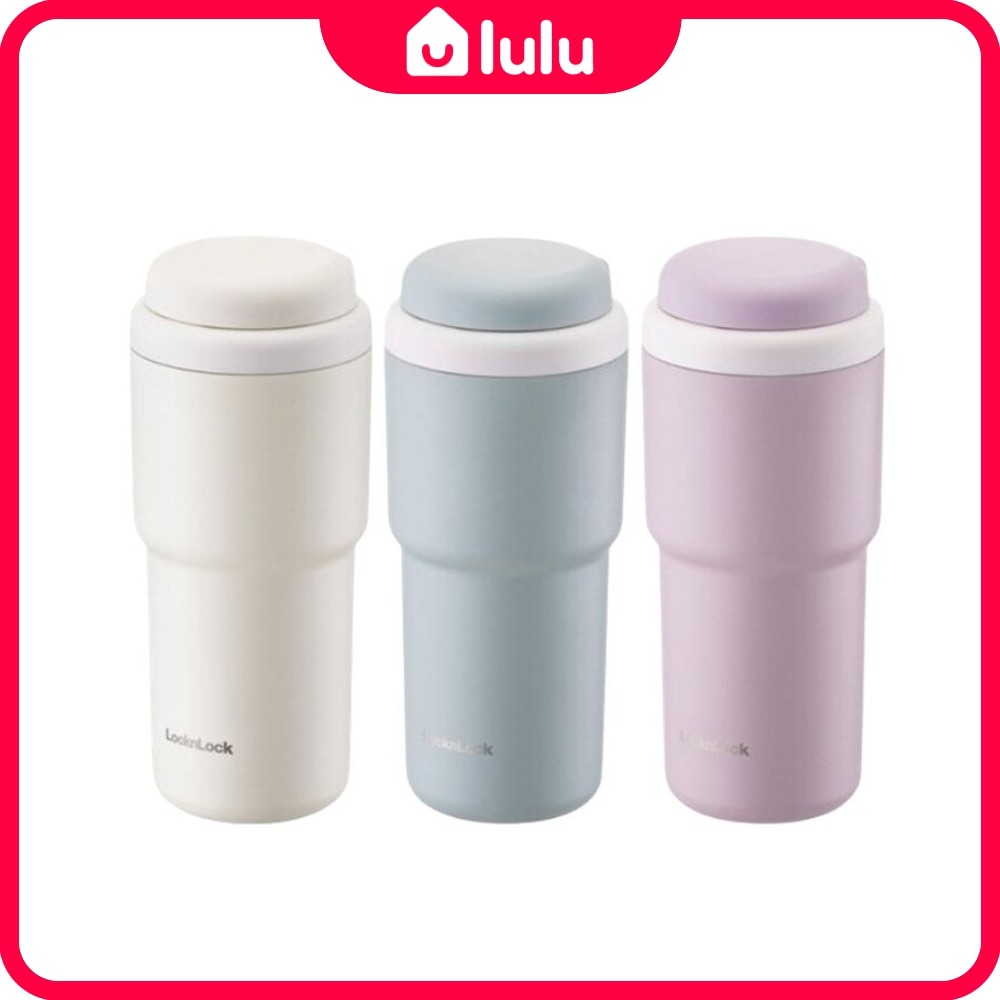 <Lock&Lock> แก้วน้ํามาการองรายวัน 480ml LHC3292 แก้วน้ําสแตนเลส