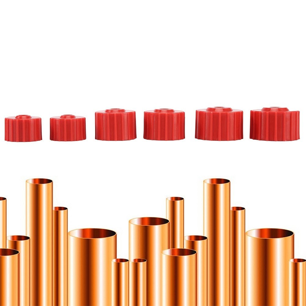 [BIG SALE] 6PCS Copper Pipe Cleaners,Handy Sized Plumber,Tube Cleaning Battery Brush 3Sizes