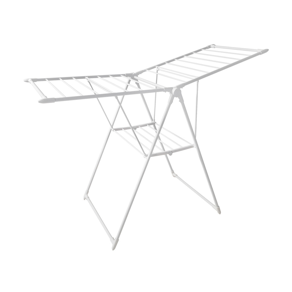 ราวแขวนตั้งพื้นกางปีก Nero KASSA HOME รุ่น RYX-02-021AC ขนาด 158 x 61 x 101 ซม. สีขาวด้าน