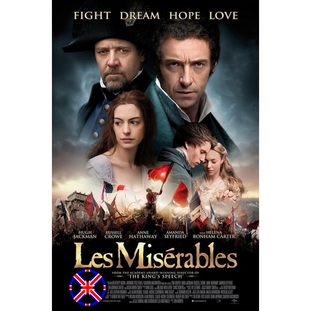 DVD Movie Les Miserables เล มิเซราบล์
