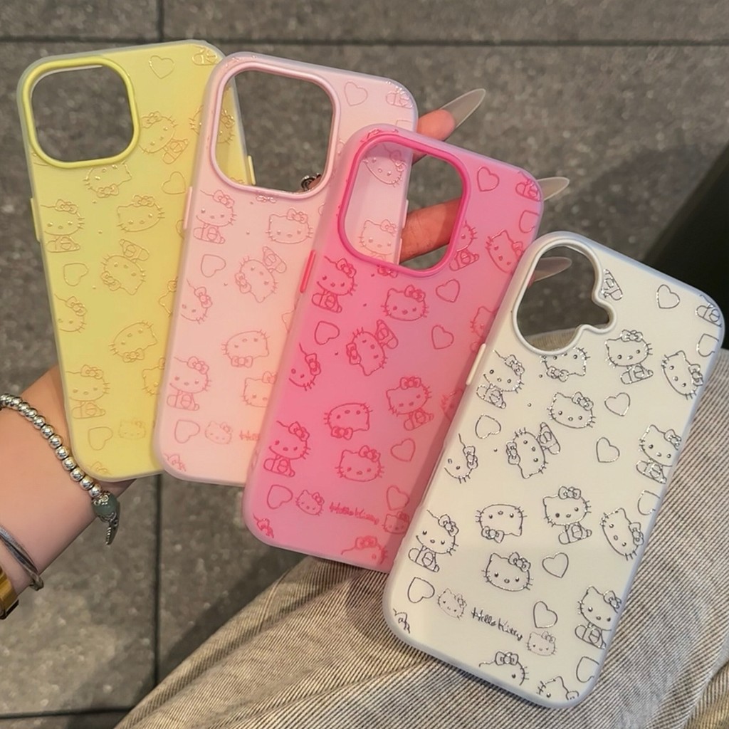 HP [Infinite Case] Halo Kitty ล่าสุด Infinix Smart 10 Hot 60 Pro Plus Itel P55 Note 50 Pro 5G Hot 50