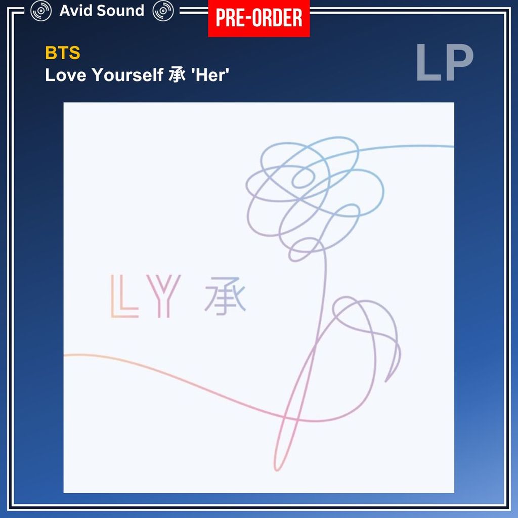 Pre-Order แผ่นเสียง BTS Love Yourself 承 'Her' ใหม่ ซีล BTS Vinyl LP