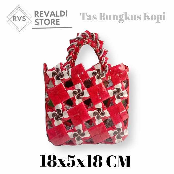 COFFEE PACKAGING BAG CRAFTS / BAG FROM COFFEE PACKAGING