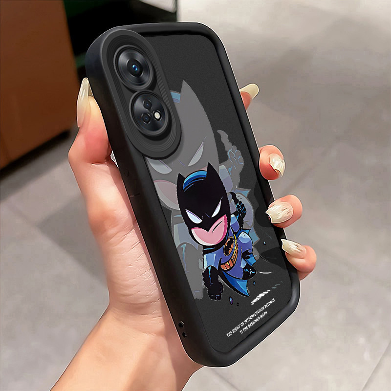 ปลอก Hp สําหรับ OPPO Reno 8T 4G Case Softcase Kesing Superman Cesing Half Pack เคสซิลิโคน