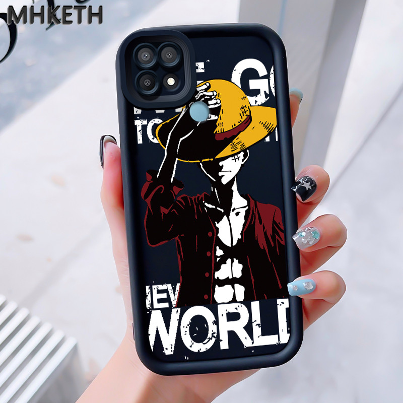 MHKETH เคสสำหรับ OPPO A15 A15s A35 เคสโทรศัพท์อนิเมะการ์ตูนคลาสสิก