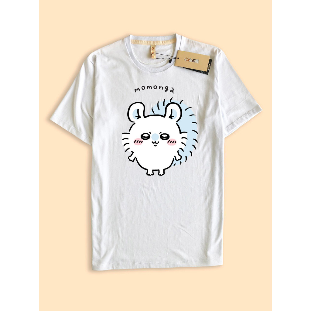 เสื้อยืด Chikawa Nanka Chiisakute Kawaii Yatsu Character Momonga