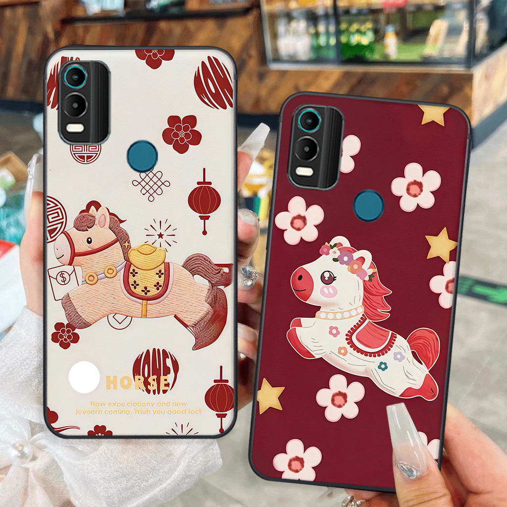 Nokia C21 PLUS / Nokia C31 / C32 / G11 PLUS เคส Lucky Horse Tet สําหรับโชคลาภ