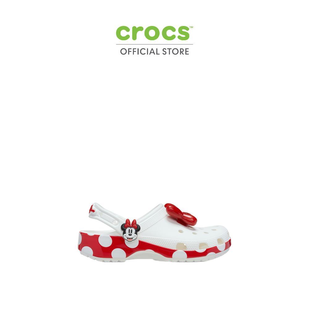 CROCS รองเท้าลำลองผู้ใหญ่ MINNIE MOUSE CLASSIC CLOG  รุ่น 212717-90H - MULTICOLOR