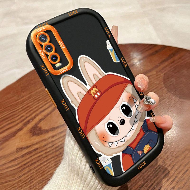 เคสสำหรับ VIVO Y20 Y20i Y20s Y20A Y20G Y12A Y12S Y11s เคสโทรศัพท์สัตว์ประหลาดน่ารักซิลิโคนกันกระแทก