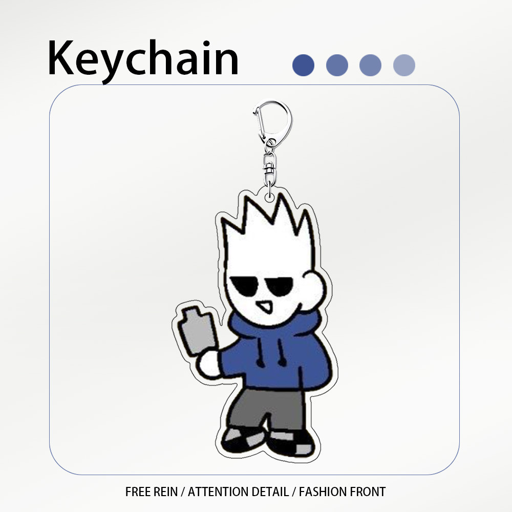 พวงกุญแจ อะคริลิก Eddsworld สำหรับเก็บสะสม