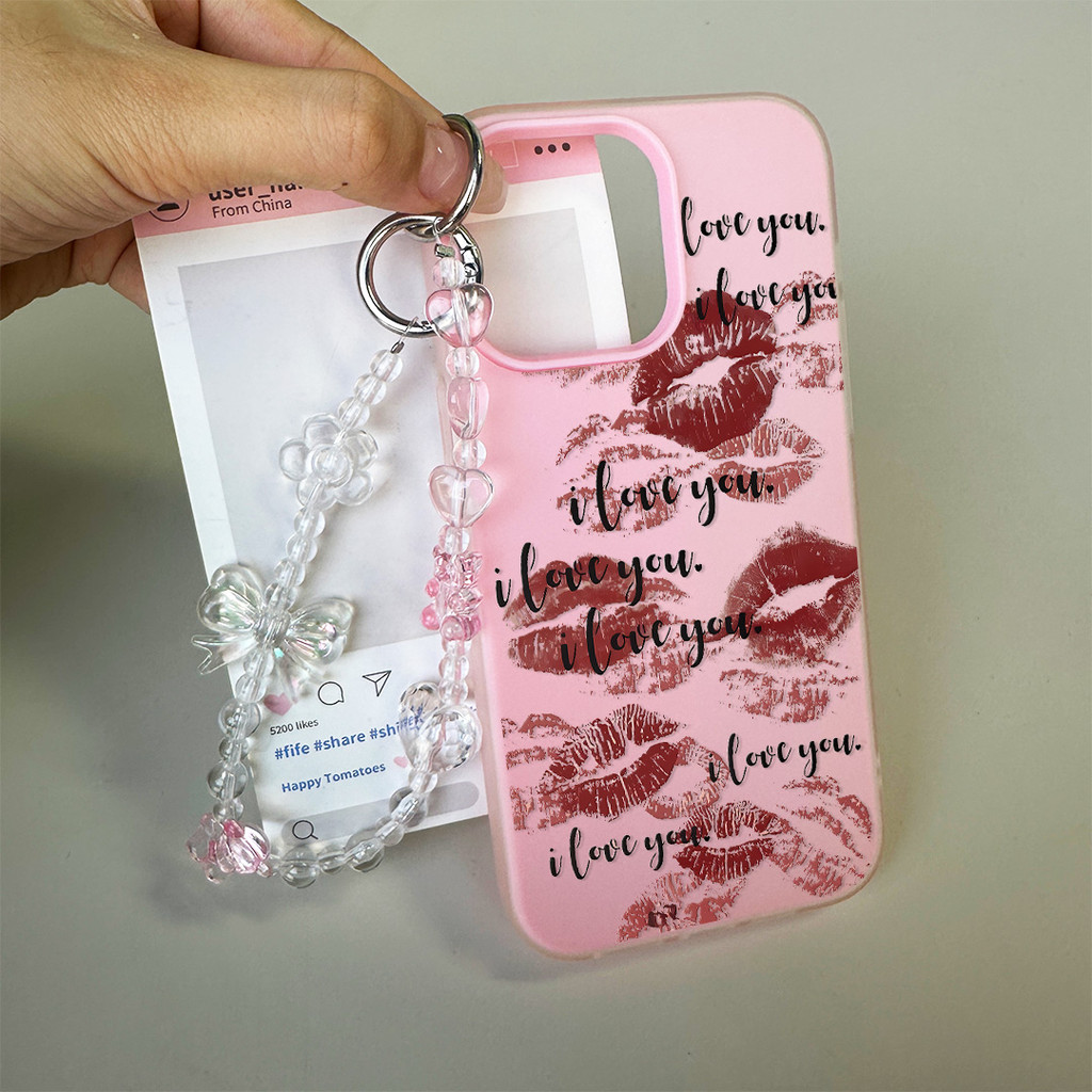 GANTUNGAN Lip Gloss Girl [Bypik2_Id] เคส Redmi A7 Pro 13 13X A5 15C 15 Note 14 4G 5G C85 5G M7 Plus 