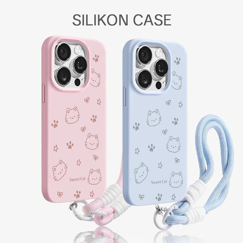 สาวลูกแมว [เคส Su Lu] เคส Hp Realme C71 Note 70 C85 Pro C75X 5G 60X C75 Softcase Nmk1 กันกระแทกสีชมพ