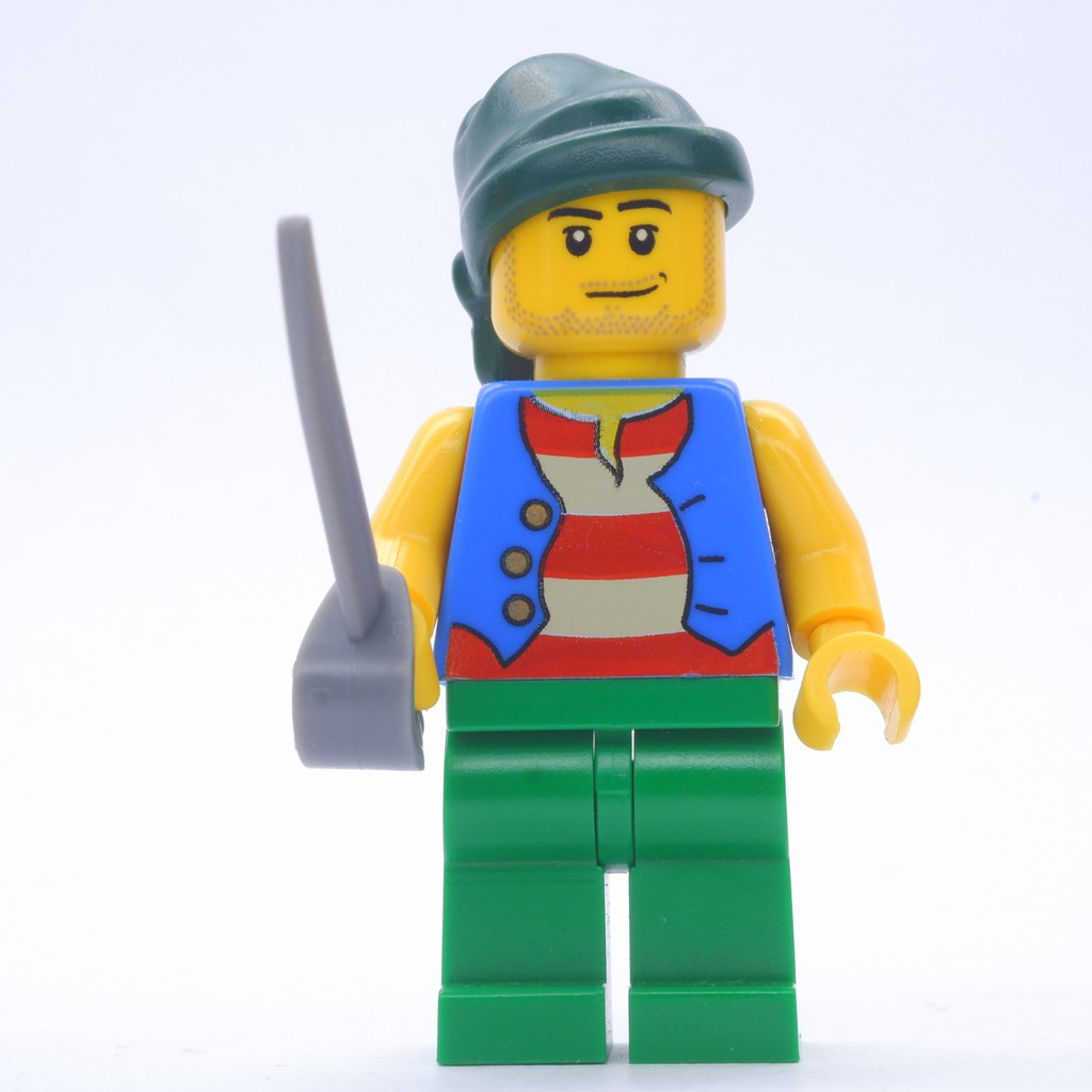 Ploybrick |instock| Pirate Blue Vest Green Bandana | Pirate Authentic 100%