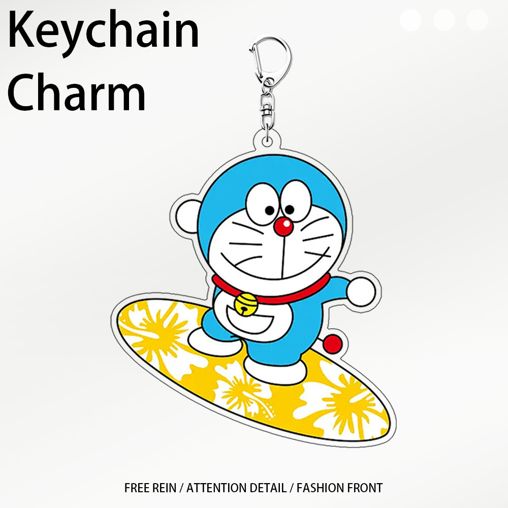 [พร้อมส่ง] พวงกุญแจ อะคริลิค Doraemon