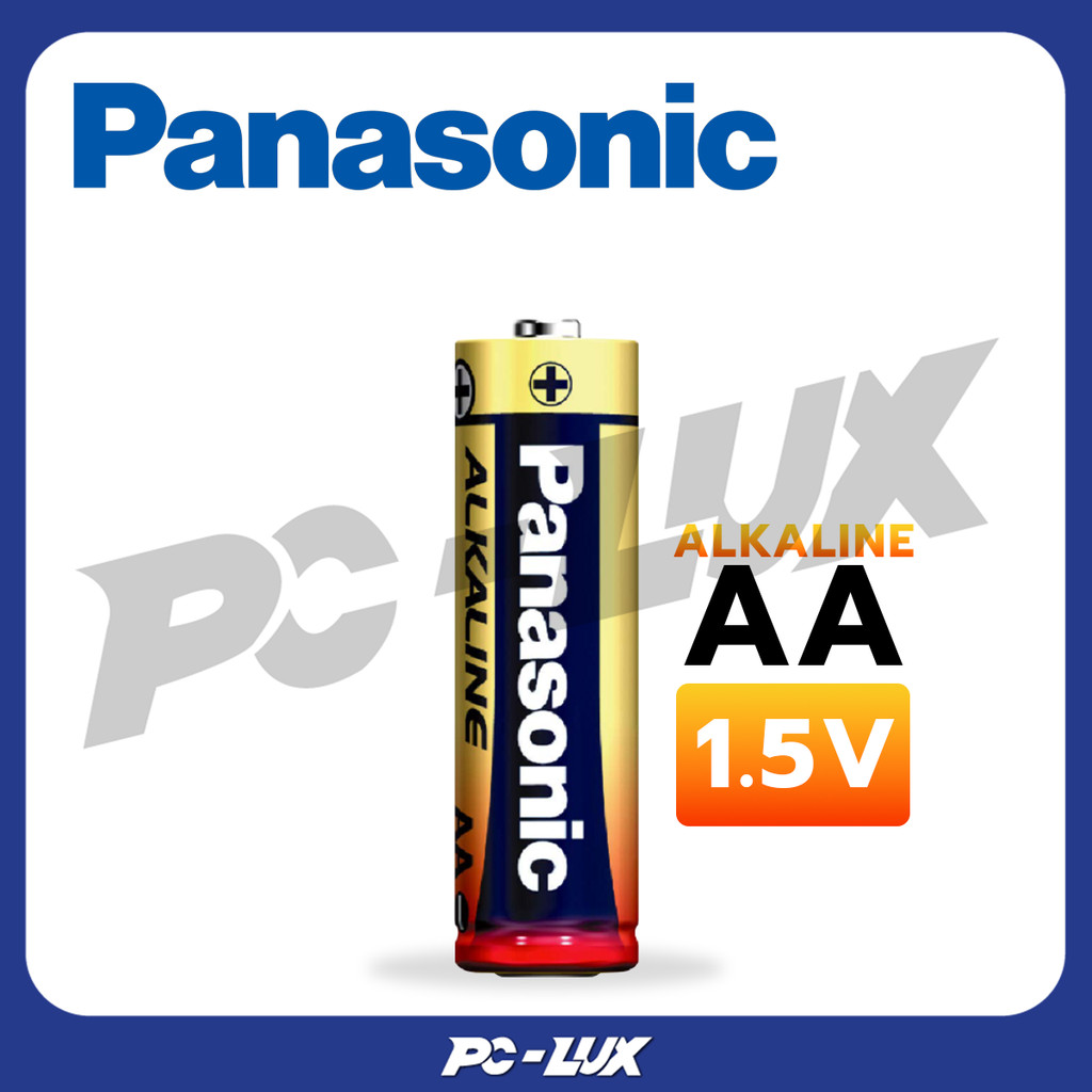 PANASONIC ถ่านอัลคาไลน์ ALKALINE ขนาด AA รุ่น LR6T