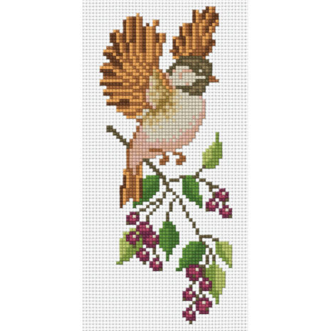 PINN SHOP ชุดปักครอสติช : นกน้อยกระพือปีก [J-9C]